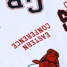 White Nba Chicago Bulls Aop Shorts White 5 6 Years Nawao.com