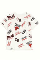 White Nba Chicago Bulls Aop T Shirt White Nawao.com