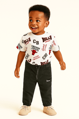 White Nba Chicago Bulls Aop T Shirt White Nawao.com