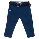 White New Entry Price Belted Trouser Nawao.com