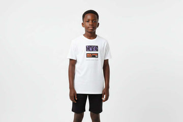 White Nyc S S T Shirt And Shorts Set White Nawao.com