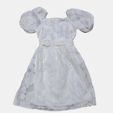 White Organza Dress Nawao.com