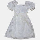 White Organza Dress Nawao.com