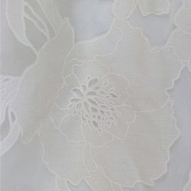 White Organza Dress Nawao.com