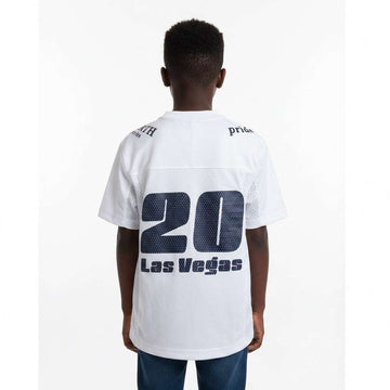 White Over Size Rugby T Shirt White Nawao.com