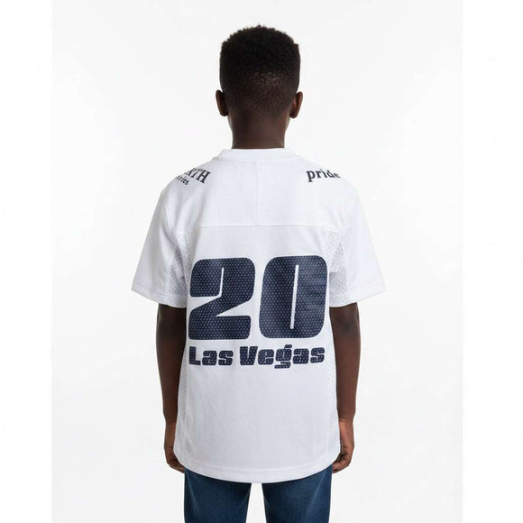 White Over Size Rugby T Shirt White Nawao.com