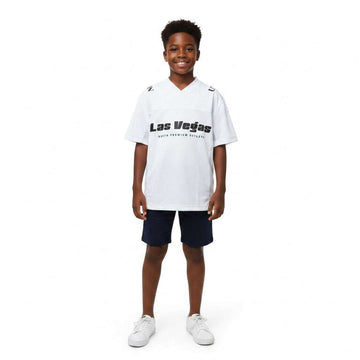 White Over Size Rugby T Shirt White Nawao.com