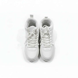 White Overlayed High Top White Nawao.com