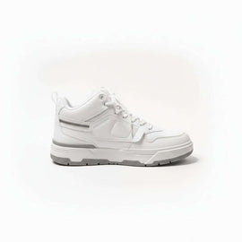 White Overlayed High Top White Nawao.com