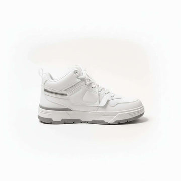 White Overlayed High Top White Nawao.com