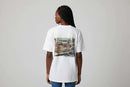 White Oversized With Patch Print White Uk10 Nawao.com