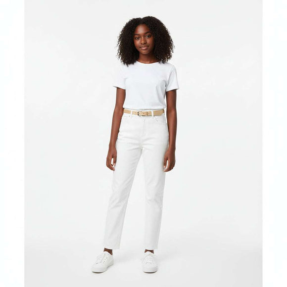 White Pants With Belt Nawao.com