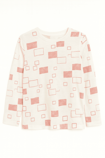 White Pink L S Pajama Sets Assorted Nawao.com