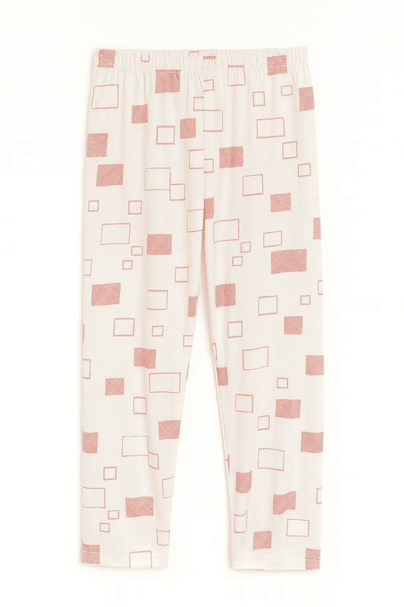 White Pink L S Pajama Sets Assorted Nawao.com