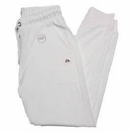 White Pique Active Pants White Nawao.com