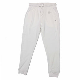 White Pique Active Pants White Nawao.com