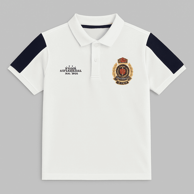 White Pique Rugby Polo Nawao.com