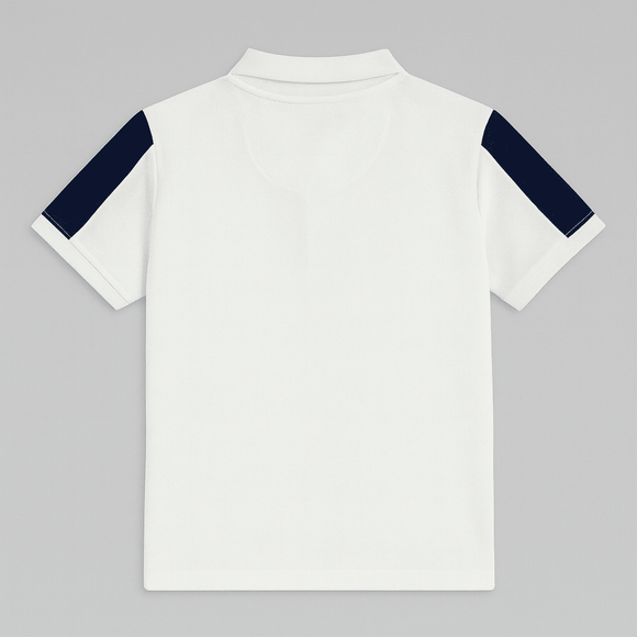 White Pique Rugby Polo Nawao.com