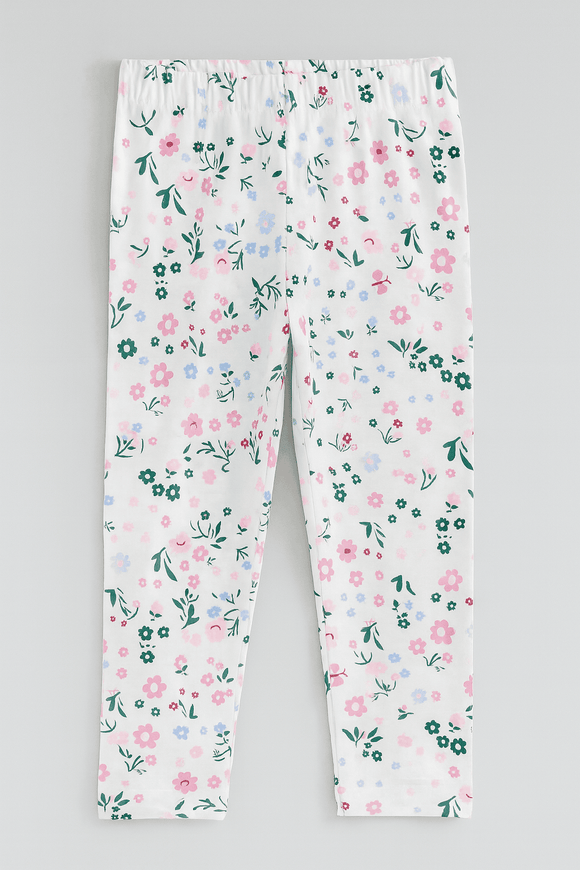 White Placement Print S S Pj Sets White Nawao.com