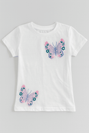 White Placement Print S S Pj Sets White Nawao.com