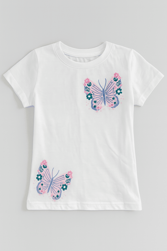 White Placement Print S S Pj Sets White Nawao.com