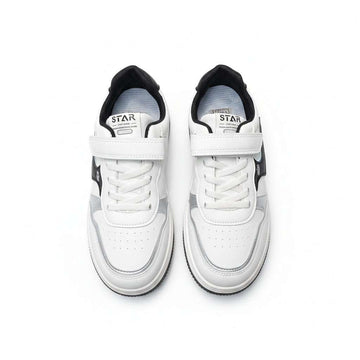 White Plain Block Skate Shoes White S32 Nawao.com