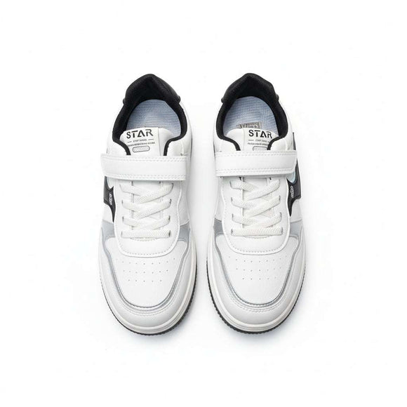 White Plain Block Skate Shoes White S32 Nawao.com