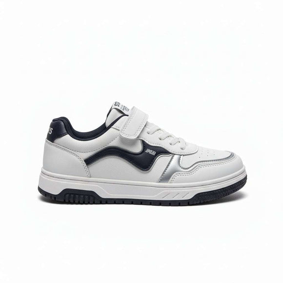 White Plain Block Skate Shoes White S32 Nawao.com