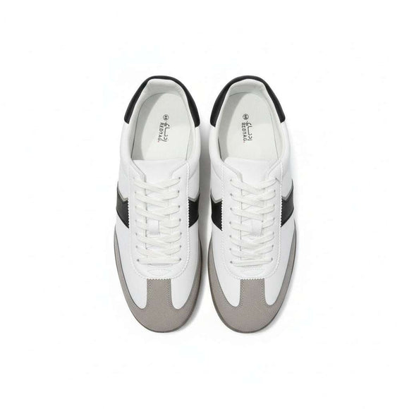 White Plain Sneakers White Nawao.com