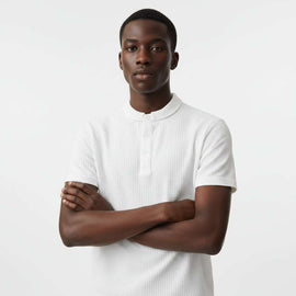White Polo Shirt Nawao.com