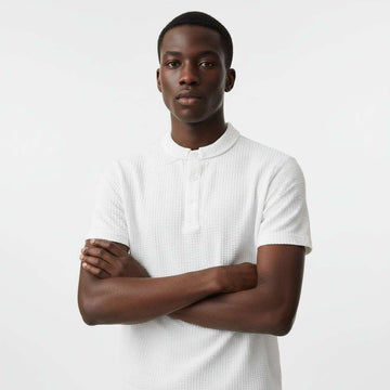 White Polo Shirt Nawao.com
