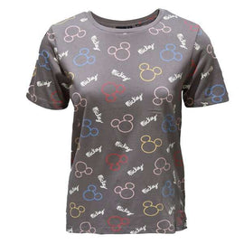 White Print T-Shirt Nawao.com