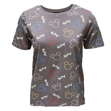 White Print T-Shirt Nawao.com