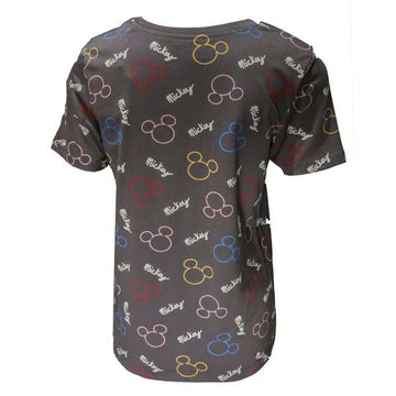 White Print T-Shirt Nawao.com