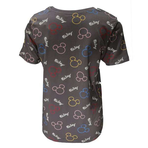 White Print T-Shirt Nawao.com