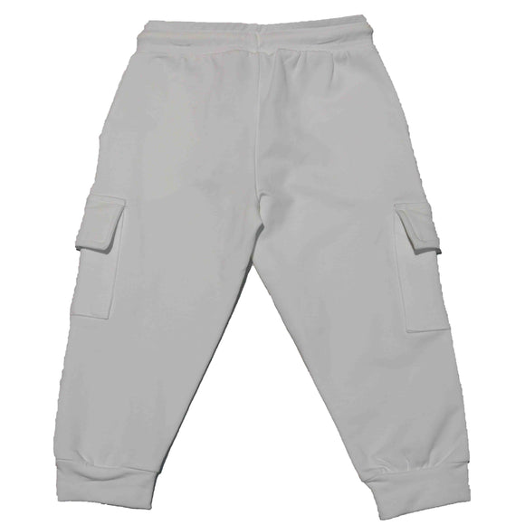 White Print Track Pant Nawao.com