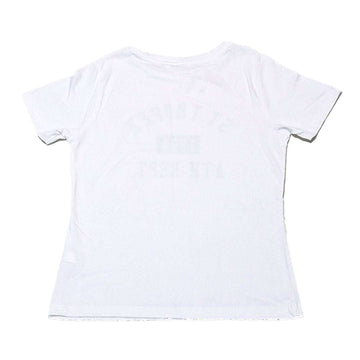 White Print Tshirt Nawao.com