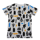 White Print Tshirt Nawao.com