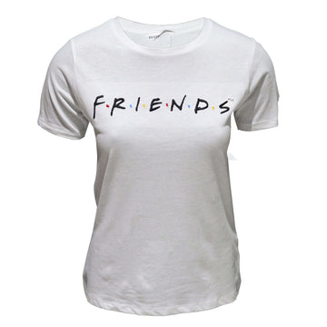 White Printed T Shirt Nawao.com
