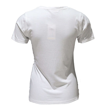 White Printed T Shirt Nawao.com