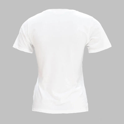 White Printed T Shirt Nawao.com