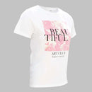 White Printed T Shirt Nawao.com