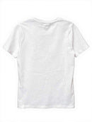 White Printed T Shirt Nawao.com