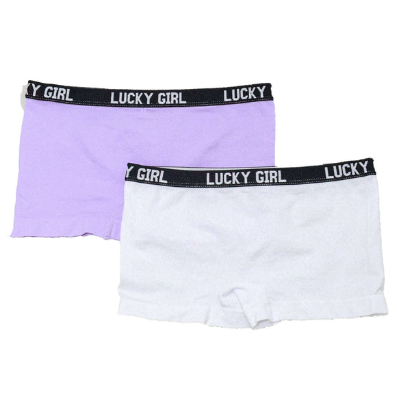 White Purple 2Pcs Boxer Brief Assorted Nawao.com