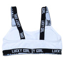 White Purple Padded 2Pcs Pack Bra Assorted Nawao.com