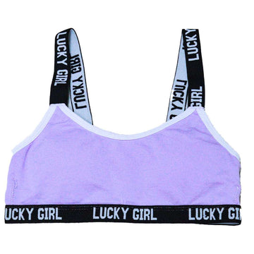White Purple Padded 2Pcs Pack Bra Assorted Nawao.com