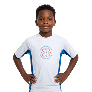 White Rash Guard T Shirt White Nawao.com