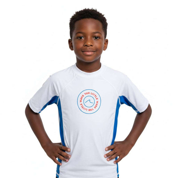 White Rash Guard T Shirt White Nawao.com