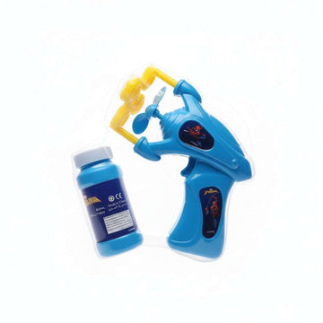 White Red Spiderman Electric Bubble Gun Nawao.com
