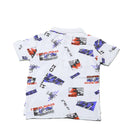 White Regular Collar Polo Shirt Nawao.com